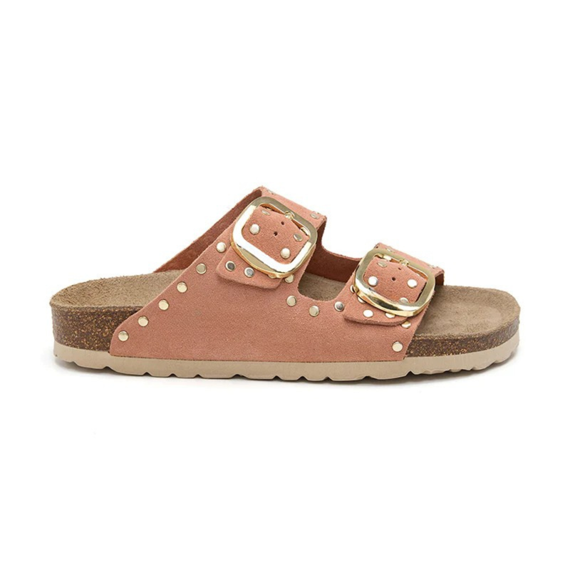 Sandale Riviera Saumon Femme
